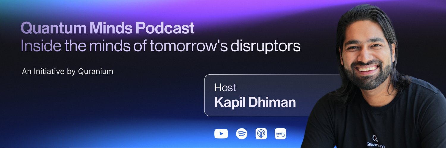 Quantum Minds Podcast's banner