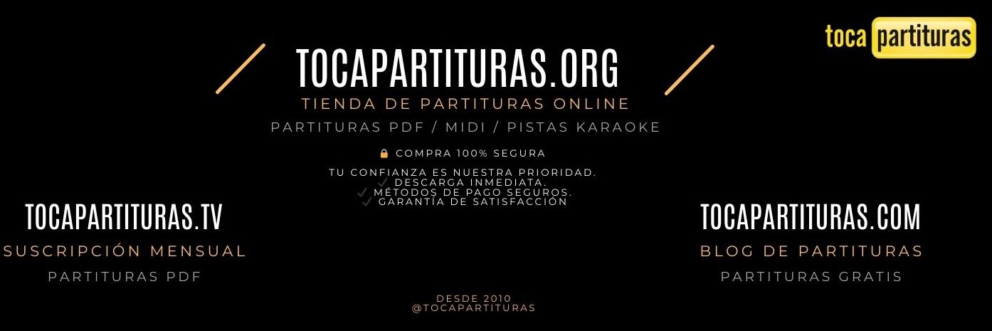 Partituras Musicales banner