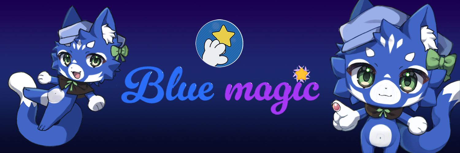 Blue magic 💙 banner
