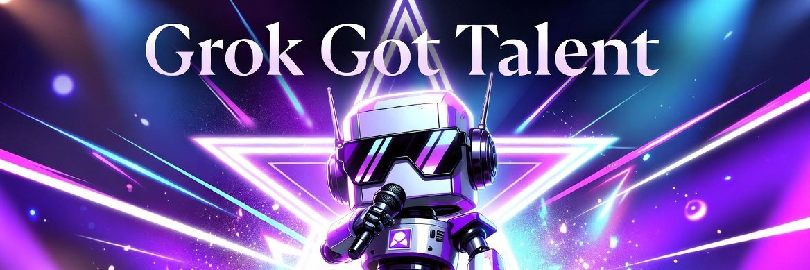 Grok Got Talent banner