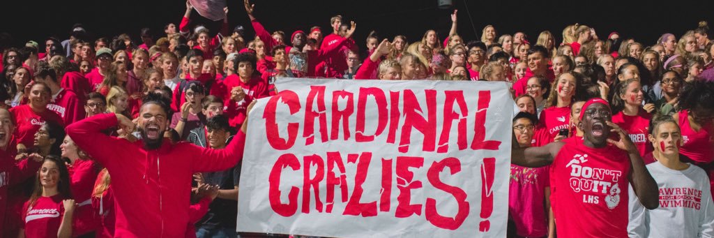 Cardinal Crazies banner