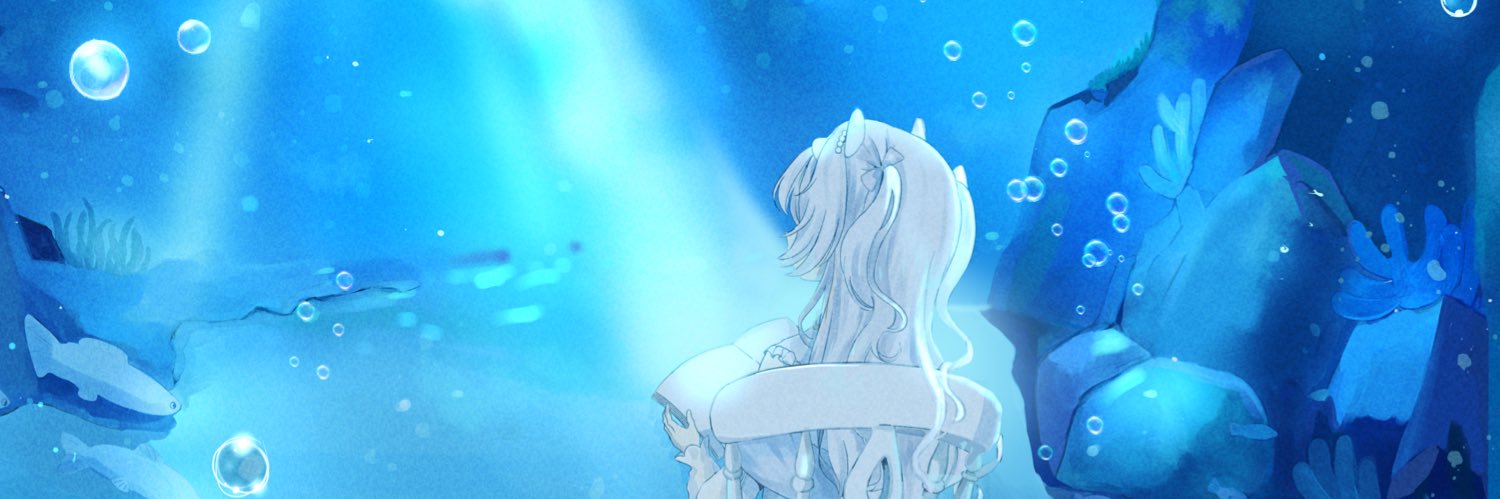 水透瀬ろか📖🫧新人Vtuber banner