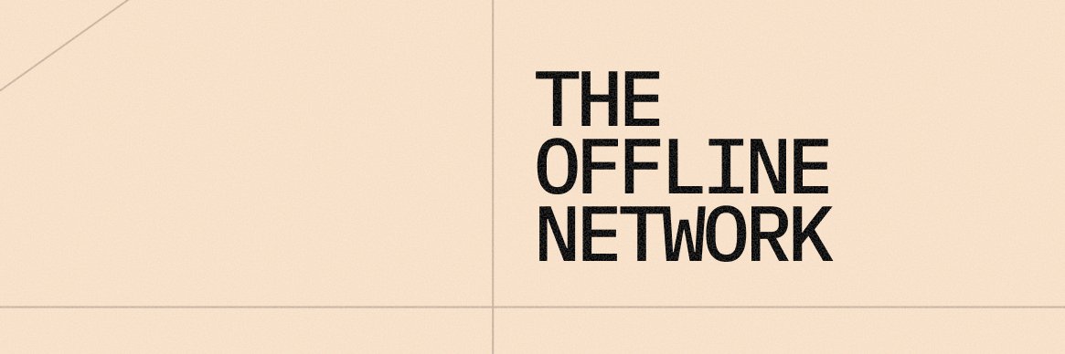 The Offline Network banner