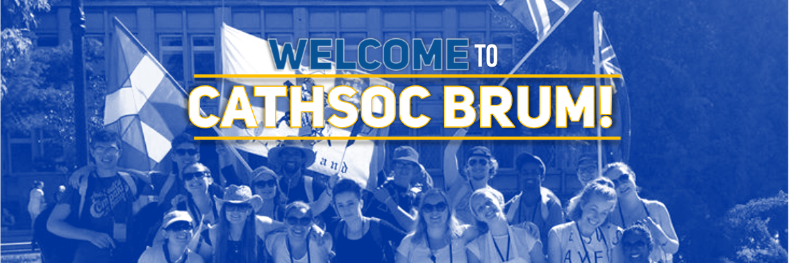 CathSoc Birmingham banner
