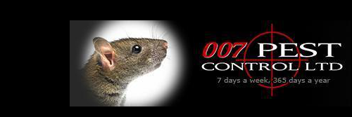 007 Pest Control banner