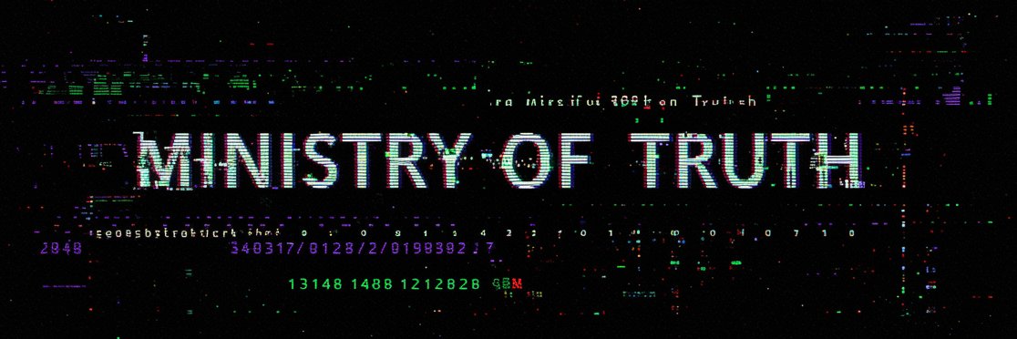 Ministry of Truth banner