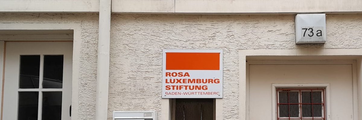 Rosa-Luxemburg-Stiftung Baden-Württemberg banner