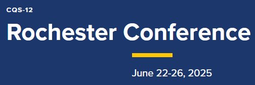 Rochester Coherence and Quantum Science Conference's banner