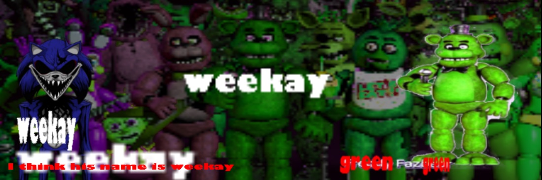 weekay / i love exe banner