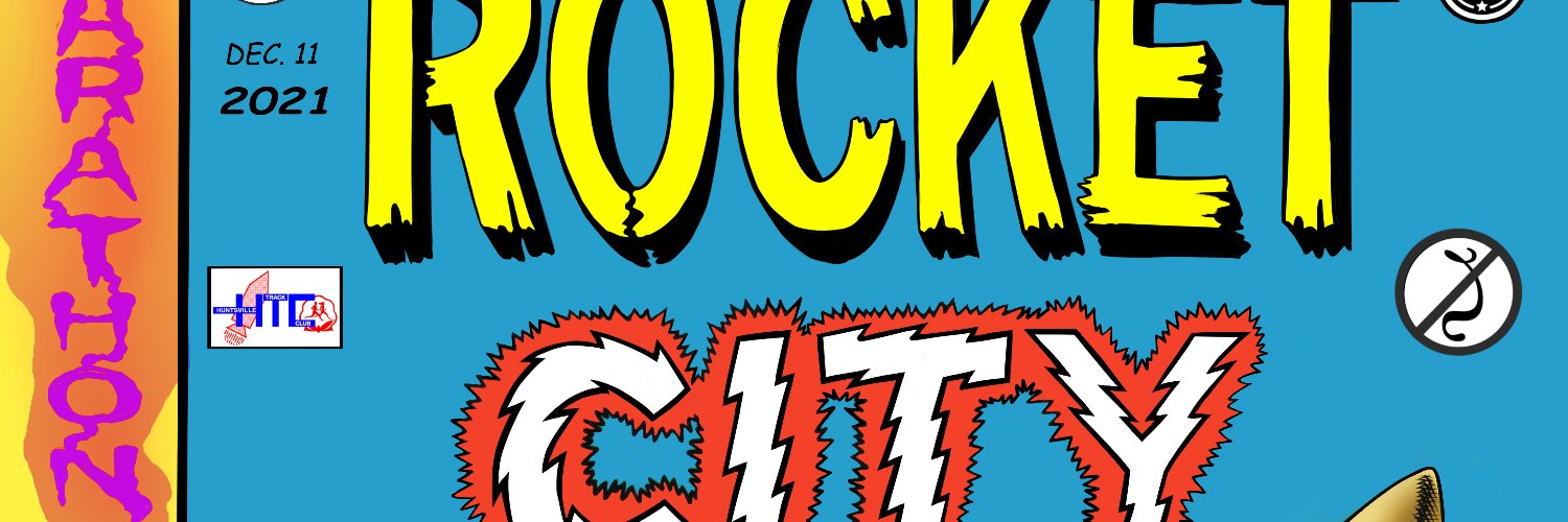 Rocket City Marathon banner