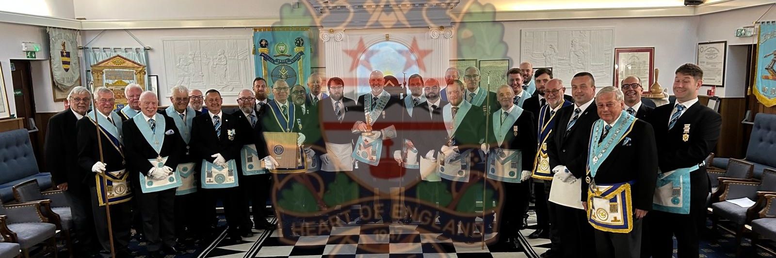 The Heart of England Lodge No.6549 banner