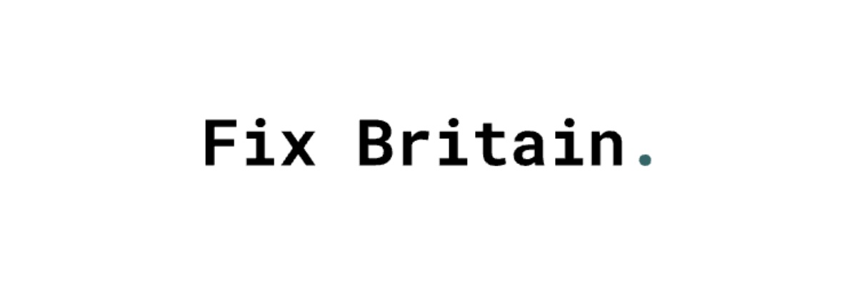 Fix Britain's banner