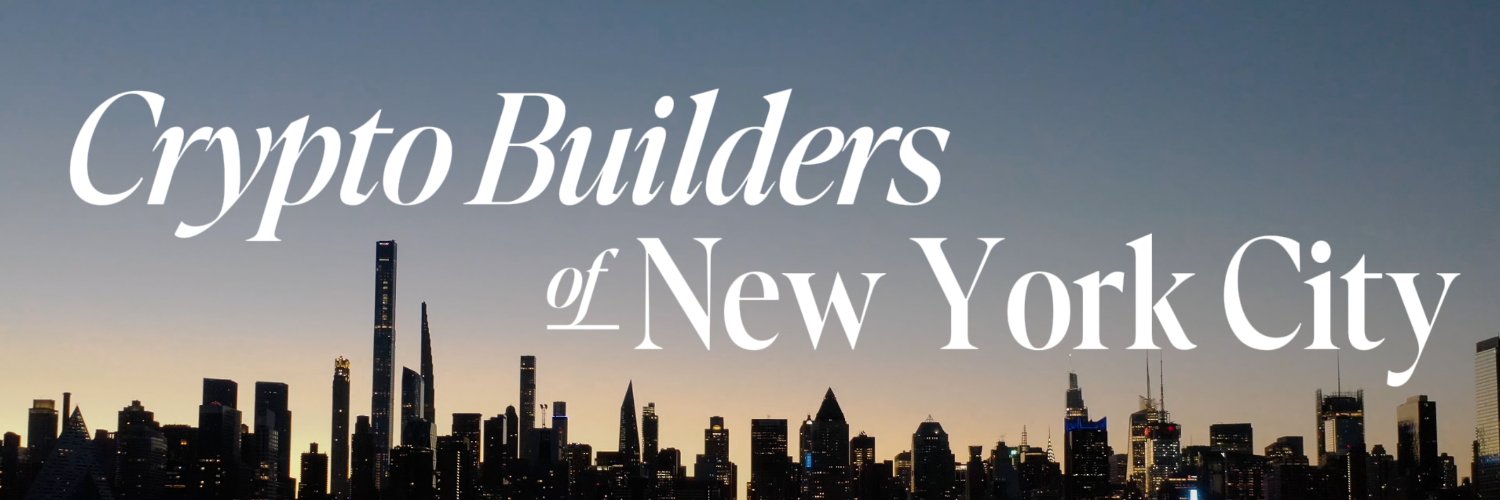 Crypto Builders of New York City banner