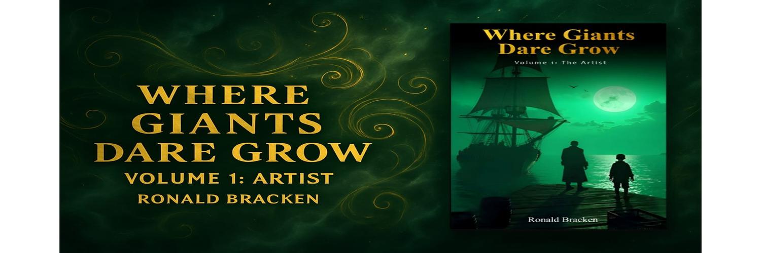 Where Giants Dare Grow By Ronald Bracken banner