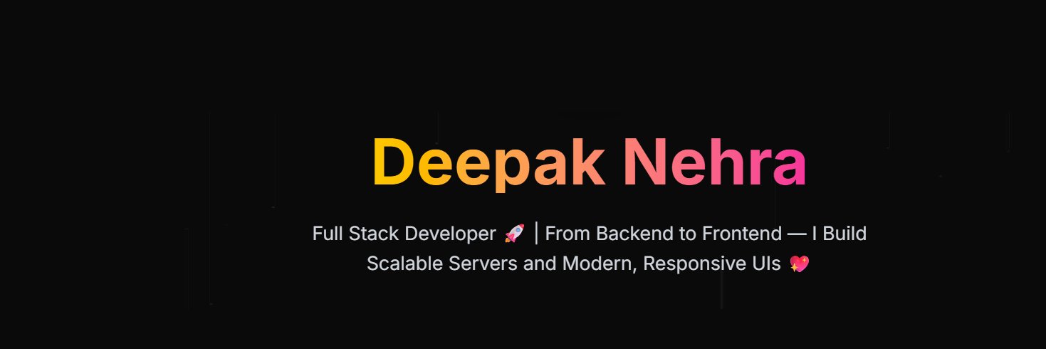 Deepak Nehra banner
