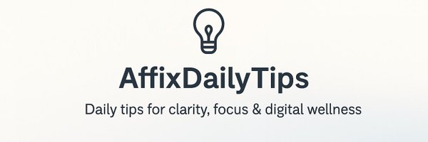Affixdailytips Profile Banner