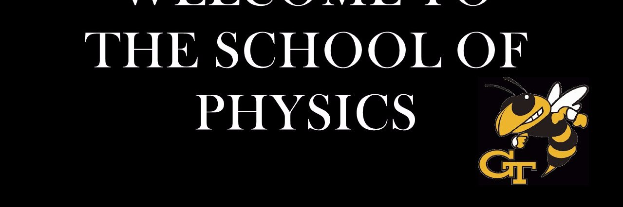 GT School of Physics banner