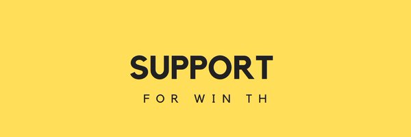 supportwinth Profile Banner