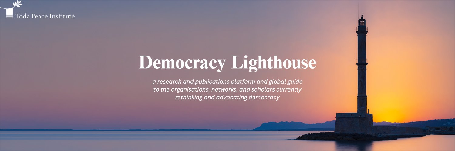 Democracy Lighthouse's banner
