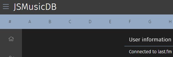 JSMusicDB banner
