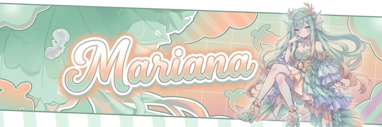 Mariana 🪼 「Jellyfish VTuber」 ⋅˚₊‧ ଳ⋆.ೃ࿔*:･ banner