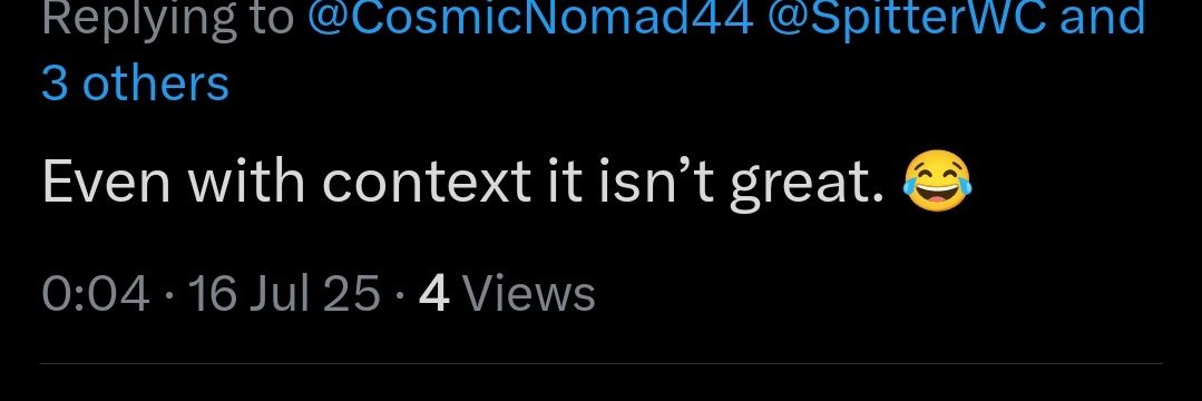 Spitter Without Context banner