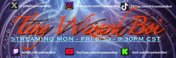tinywizardboii Profile Banner