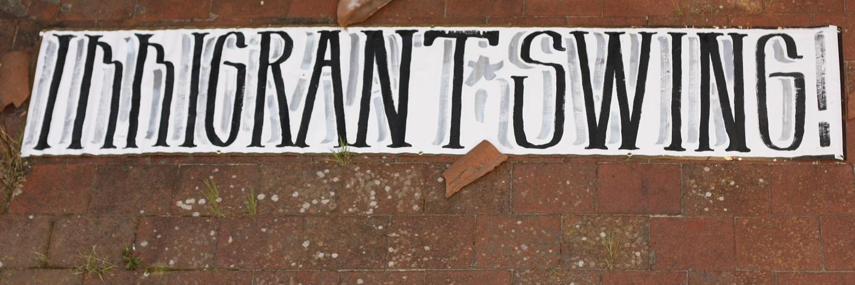 Immigrant Swing banner