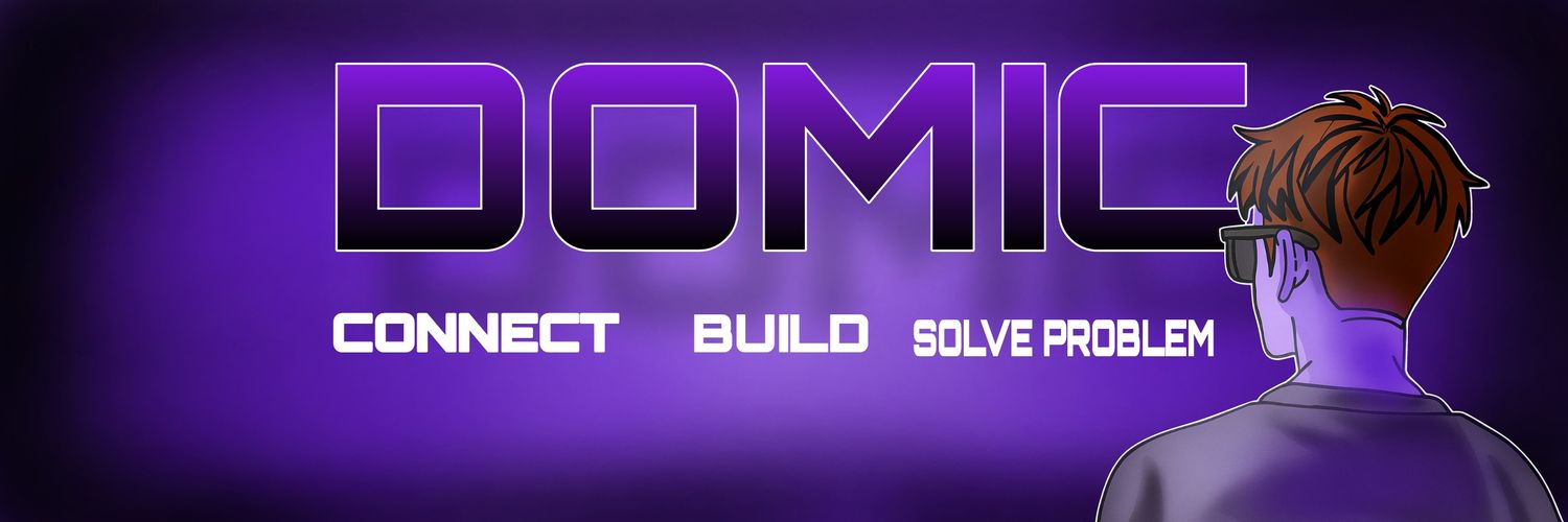 Domic ☂️ banner