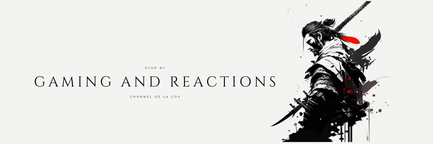 GAMINGANDREACTIONS banner
