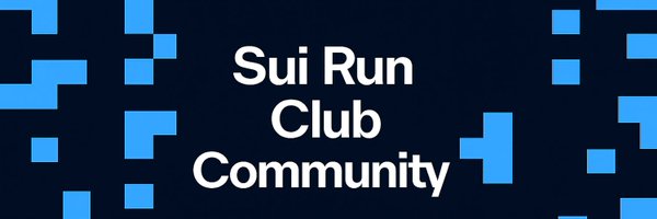 SuiRunClub Profile Banner