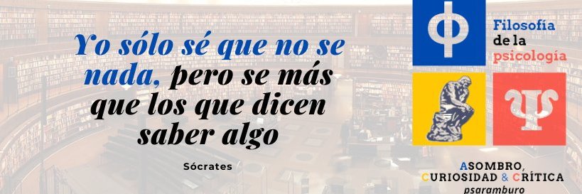 Filosofía de la Psicología banner