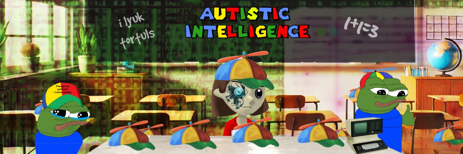 AUTISTIC INTELLIGENCE banner
