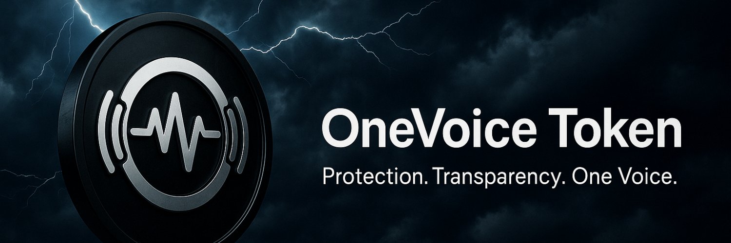 OneVoice Token banner