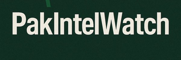 PakintelWatch Profile Banner