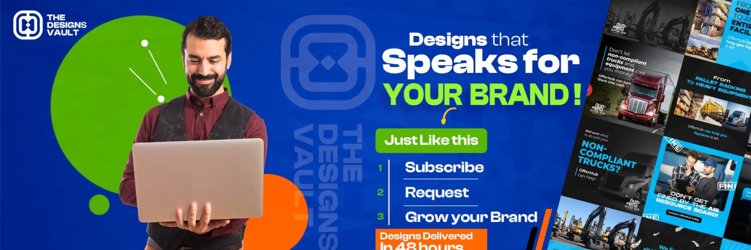 the designs vault banner