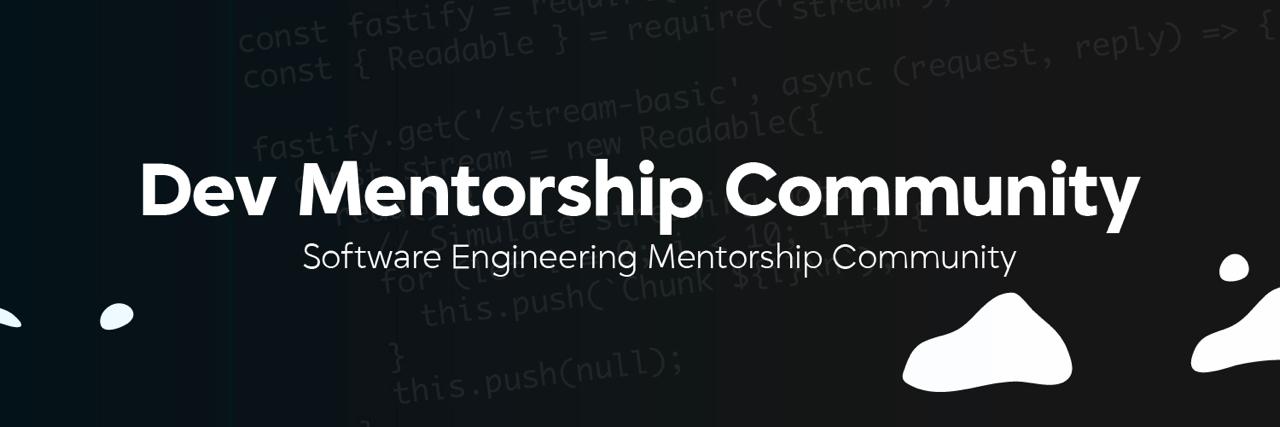 Dev Mentorship Community banner