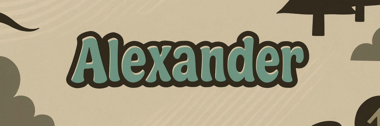Alexander banner
