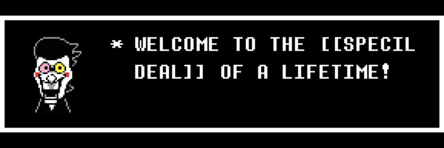 Spamton G. Spamton's banner