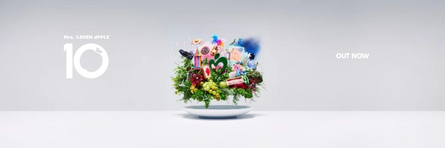 Mrs. GREEN APPLE HQ banner