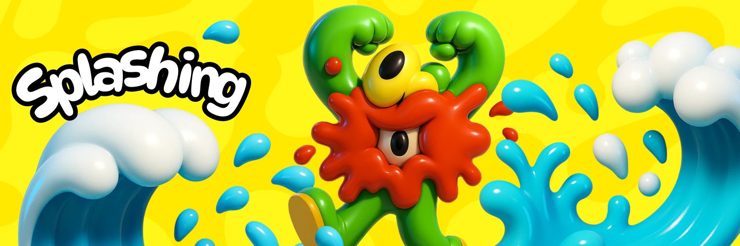 Splashing's banner