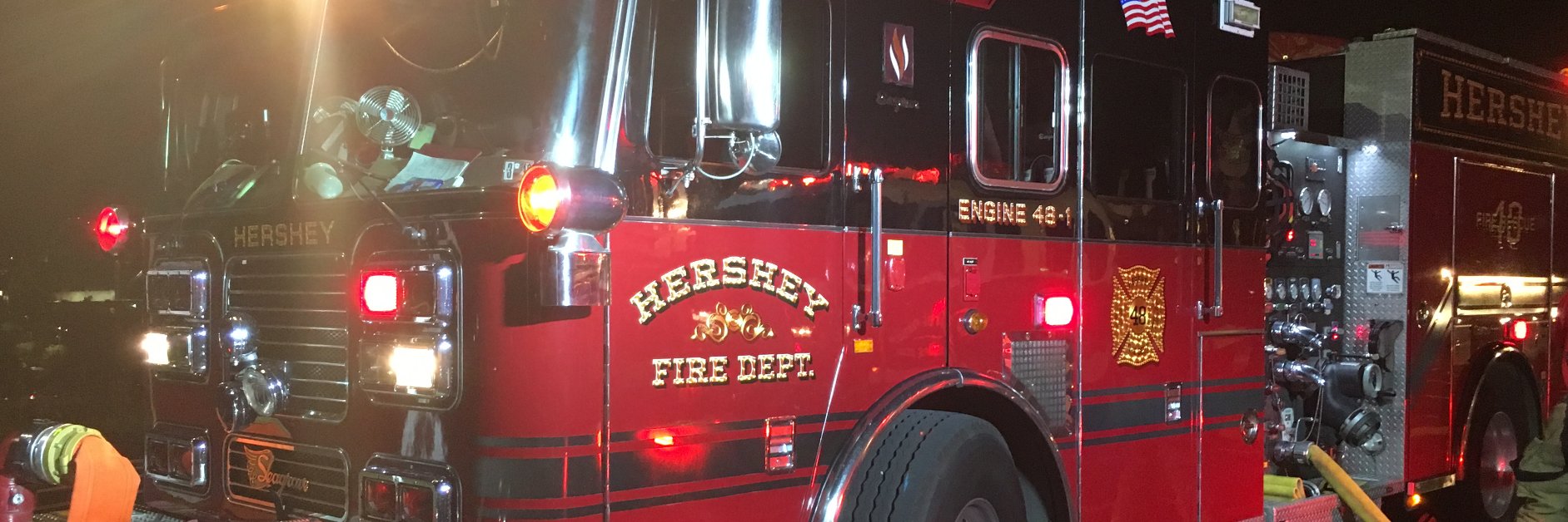 Hershey Fire Department banner