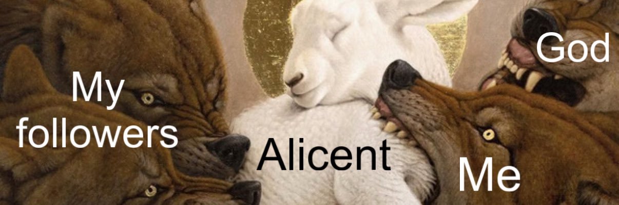 alicent hightower ship of the day's banner