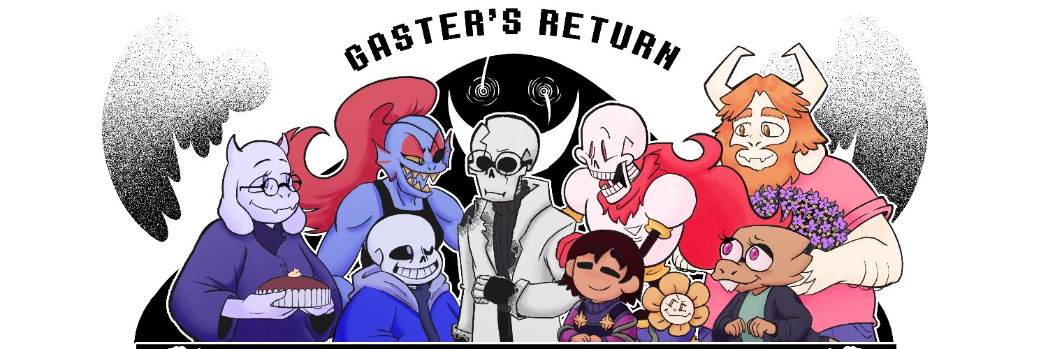 GASTER'S RETURN banner