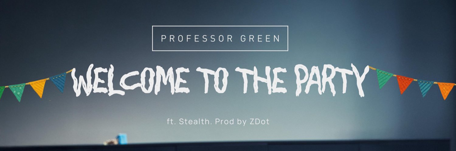 Professor Green banner