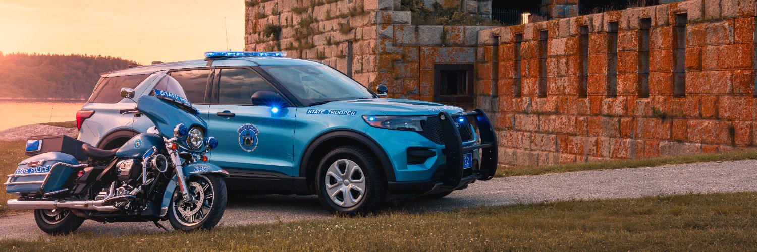 Maine State Police banner