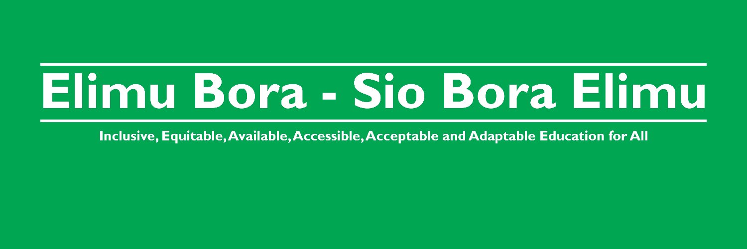 Elimu Bora Working Group banner
