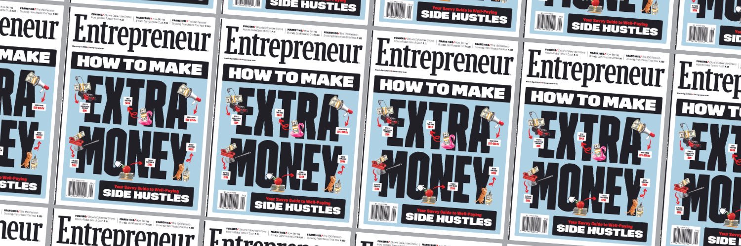 Twitter banner for @Entrepreneur