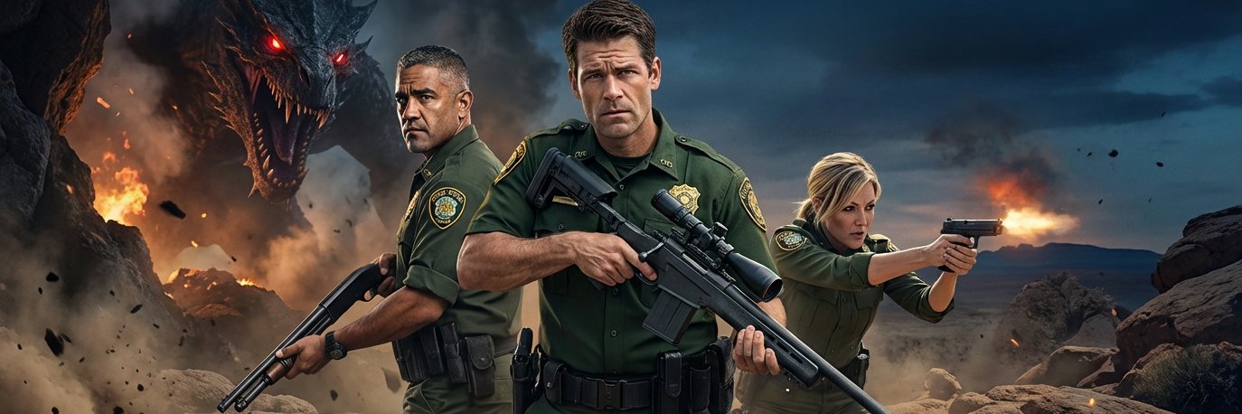 MONSTER HUNTERS: World's First AI Streaming Series banner