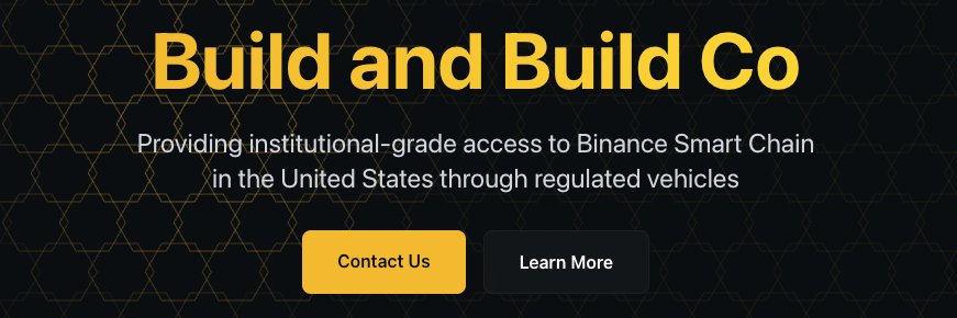 Build & Build Corp banner